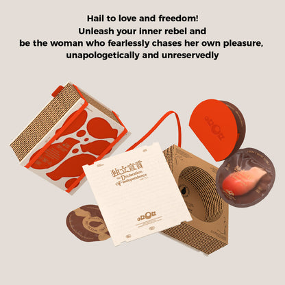 Silicone suction vibrator with 6 Modes & IPX7 Waterproof