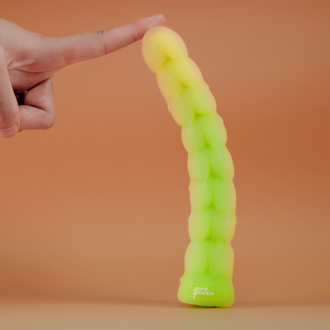 PEACARON 3D Vibrating Dildo