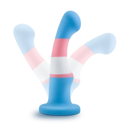 Pride True Blue P2: Artisan 6 Inch Curved P-Spot / G-Spot Dildo