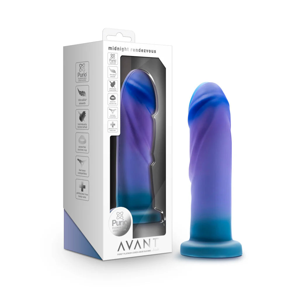 Midnight Rendezvous Artisan 7.5 Inch Dildo