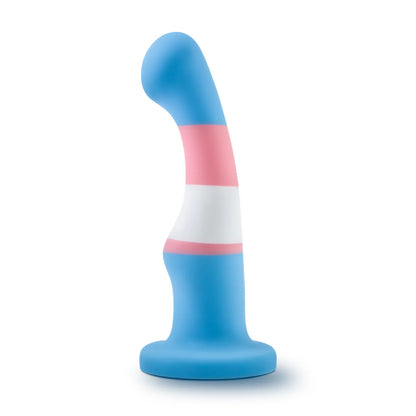 Pride True Blue P2: Artisan 6 Inch Curved P-Spot / G-Spot Dildo