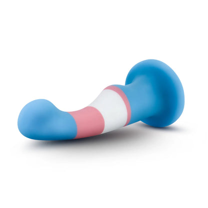 Pride True Blue P2: Artisan 6 Inch Curved P-Spot / G-Spot Dildo